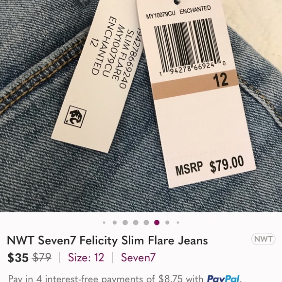 🔥Felicity Seven7 Denim Jeans🔥 - Picture 10 of 11